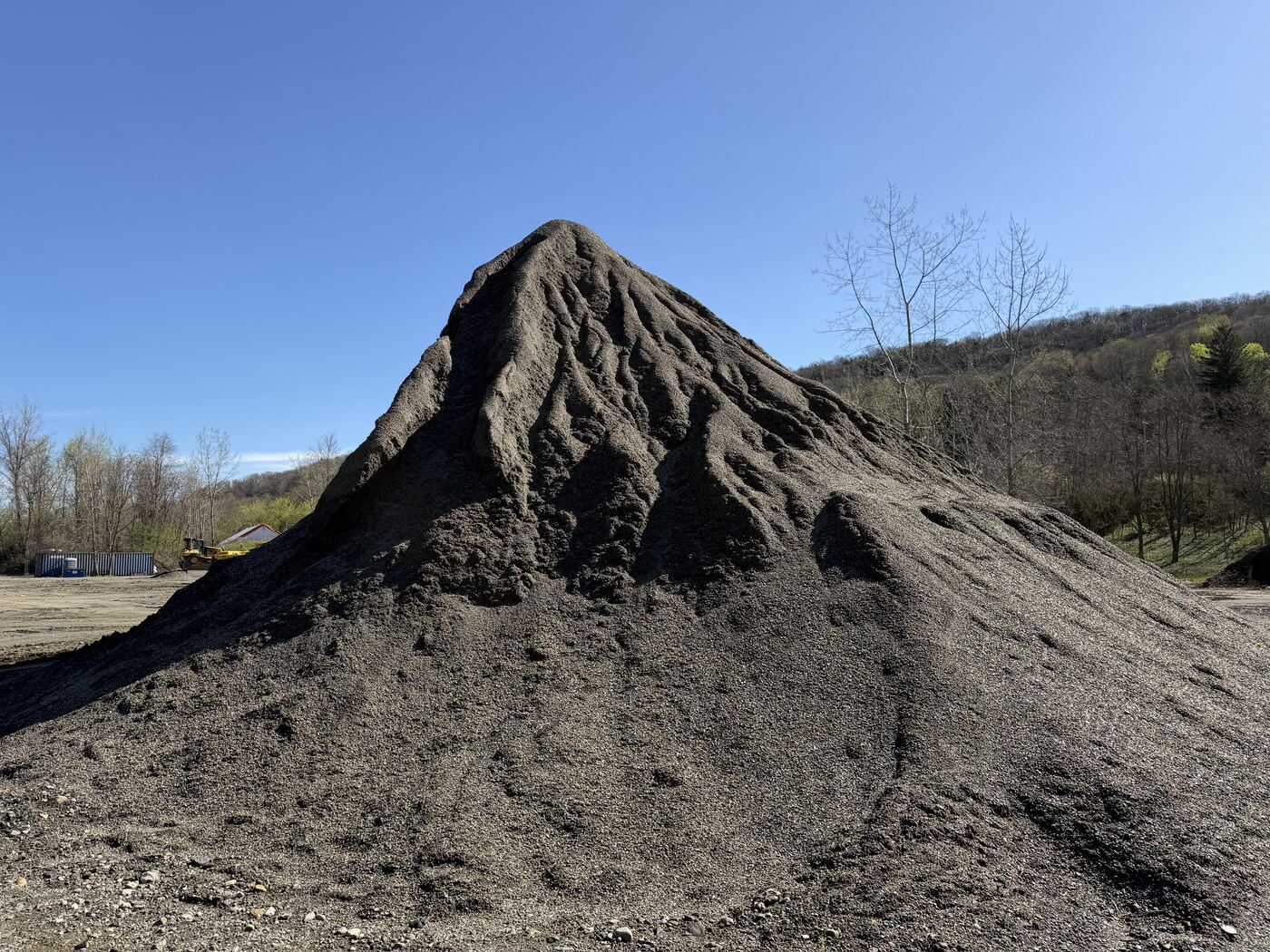 Sand pile at Morning Sun Supply